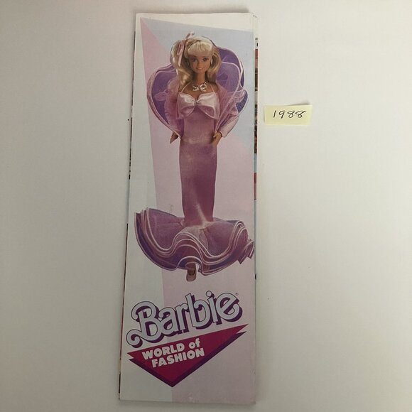 1980s Barbie World of Fashion Brochures Plus Wedding & Fun Fashion Pictures - Picture 5 of 12